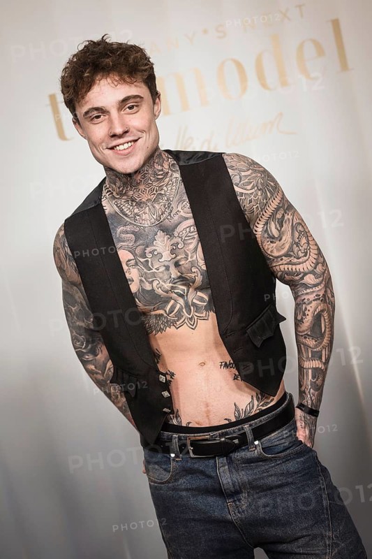Samuel Dohmen at the preview of the 21st season of Germany's Next Topmodel - by Heidi Klum on 09.02.2026 at Zoopalast Berlin