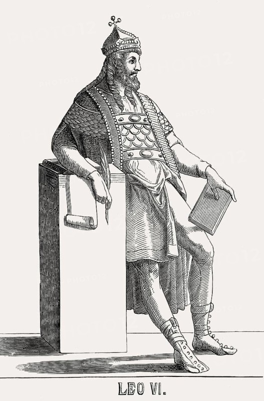 Leo VI, called the Wise or the Philosopher, Byzantine Emperor from 886 to 912