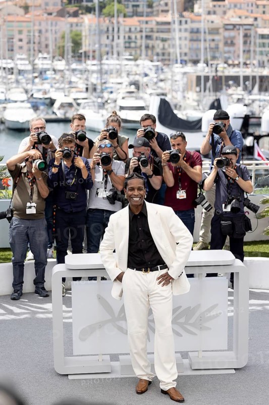 Cannes, France - 19.5.2024: Asap Rocky (A$ap Rocky) during the photocall - Highest 2 Lowest - during the 78th Cannes International Film Festival. The film festival will take place from 13 to 24 May 2025