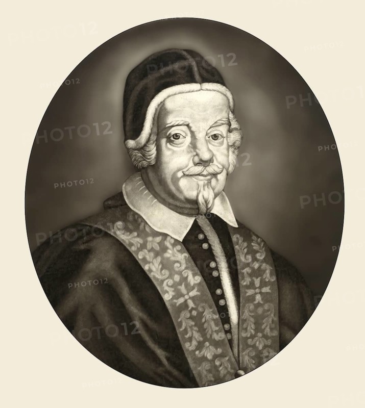 Pope Alexander VIII, Alessandro VIII, Alexandre VIII, Alejandro VIII, Pietro Vito Ottoboni, 1610 – 1691, ruler of the Papal States from 1689 until his death in 1691, digitally edited