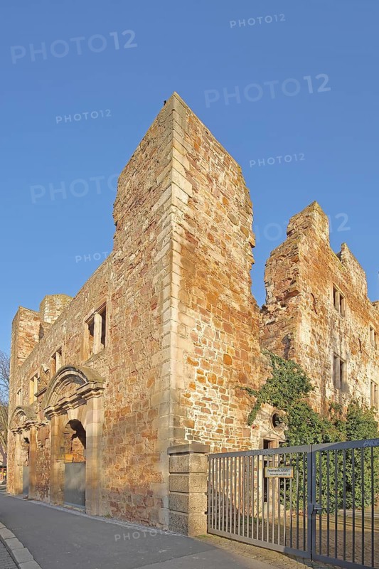 Historical armoury, armoury ruins, ruins, Kassel, Hesse, Germany