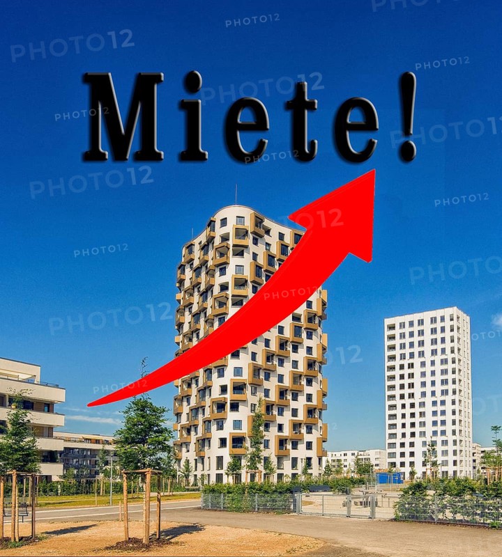 Symbolic image, rent, rent increase, rent rising, housing shortage, housing shortage, housing search, housing shortage, rent usury, tenants' association, tenants' association, rent, lack of housing, student housing, influx, foreign housing search, overpricing, tenant protection, house building