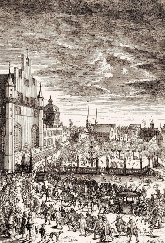 Entry of Maria de Medici in Brussels, Belgium, 1631