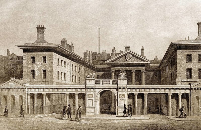 Das alte Admiralitätsbüro, Ripley Building, Whitehall, Westminster, London, 18.