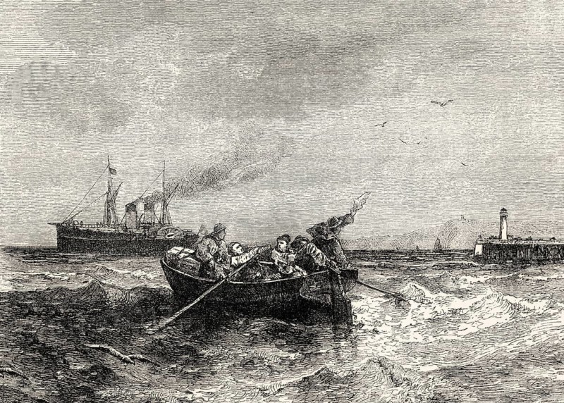 Scene from DEPARTURE, Abschied, by Johann Wolfgang von Goethe
