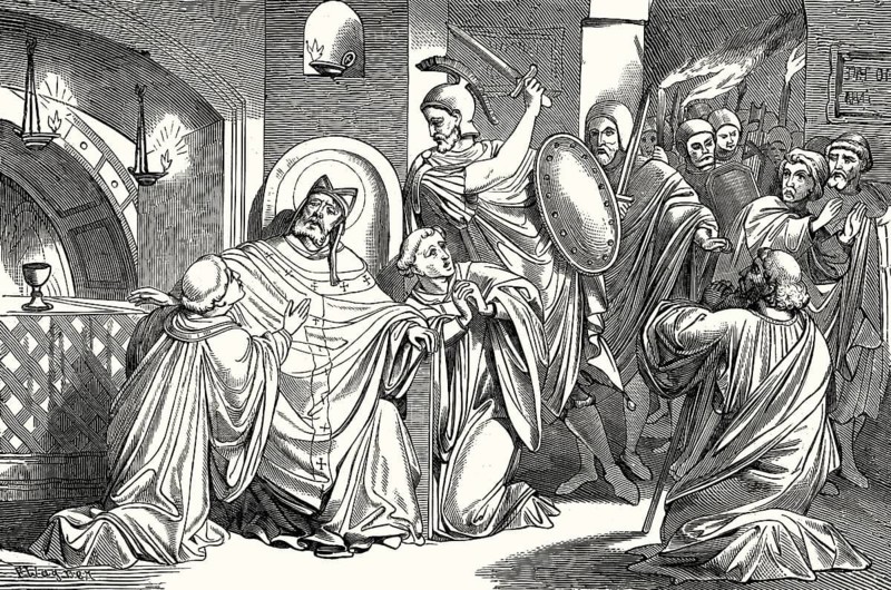 Death of Pope Stephen I, bishop of Rome from 12 May 254 to his death on 2 August 257