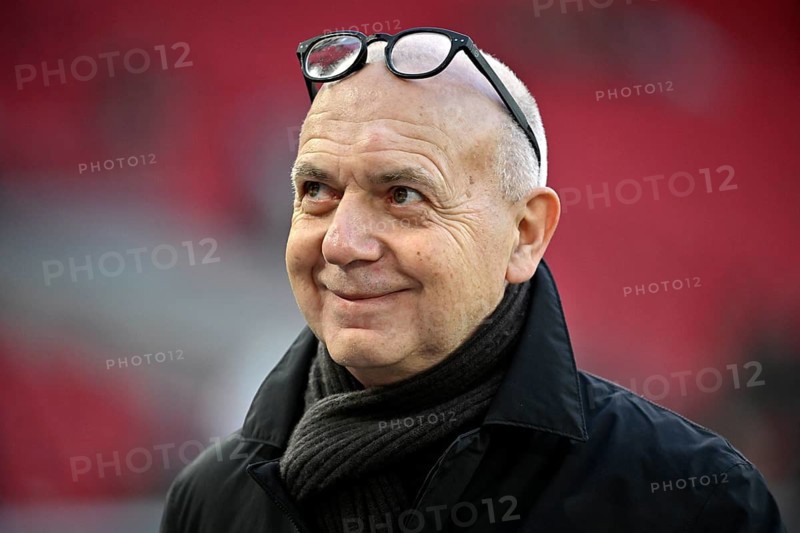 President Bernd Neuendorf GER Portrait smiles soccer DFB international match Germany GER vs Ghana GHA friendly match test match MHPArena, MHP Arena Stuttgart, Baden-Württemberg, Germany
