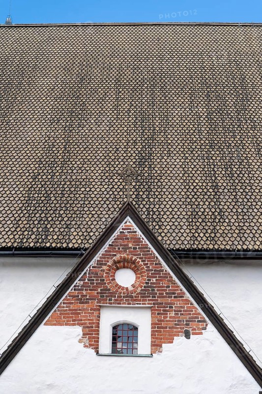 Roof, Cathedral, Episcopal Church of the Swedish-speaking Evangelical Lutheran Diocese of Borgå, Porvoo, Finland