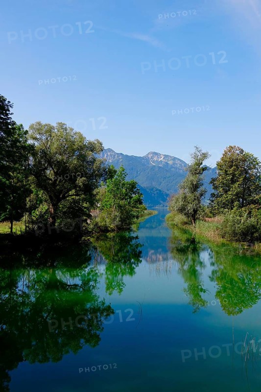 Loisach, end of August, Upper Bavaria, Bavaria, Germany