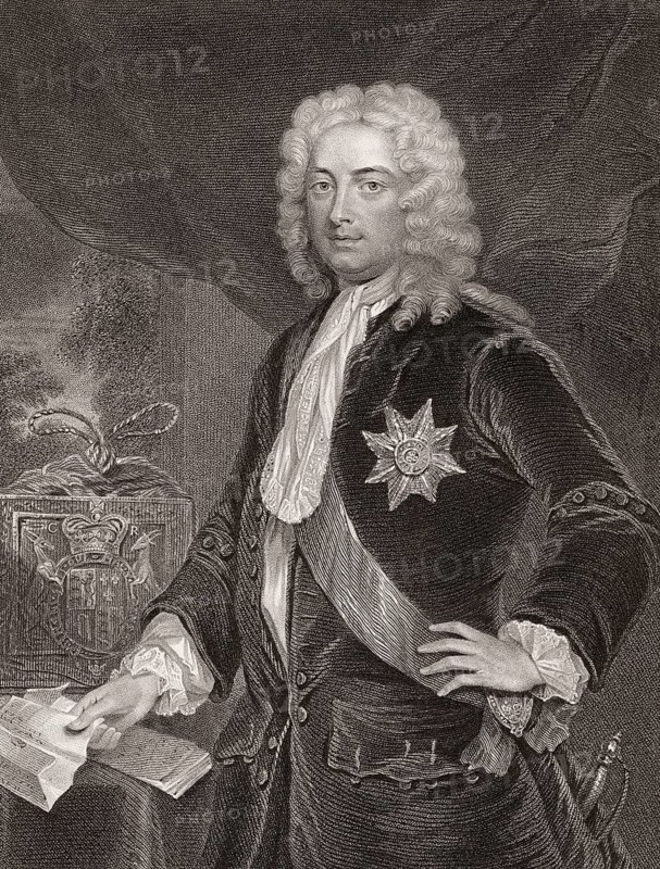 Sir Robert Walpole, 1st Earl of Orford, 1676-1745, a British statesman, the first Prime Minister of Great Britain
