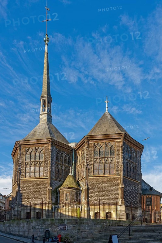 Wooden church Honfleur France