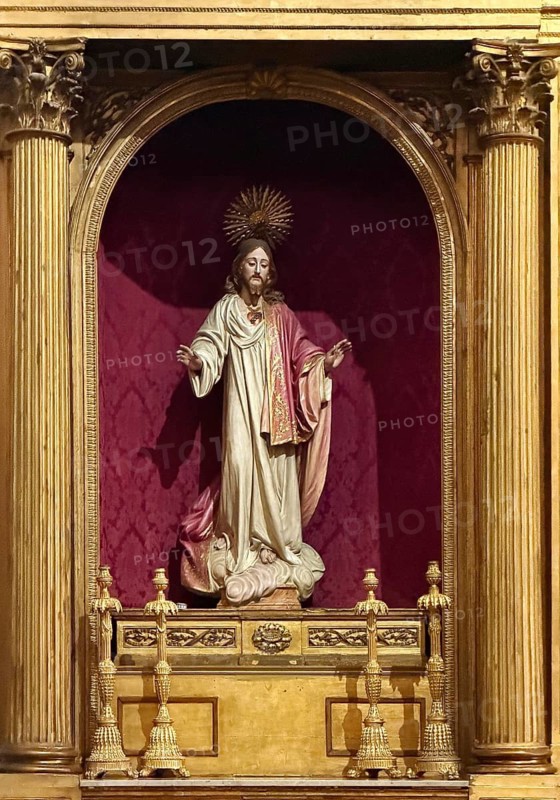 Sacred artwork in the Igreja Paroquial de Santo Ildefonso, Santo Ildefonso Church and Museum, Porto, Portugal