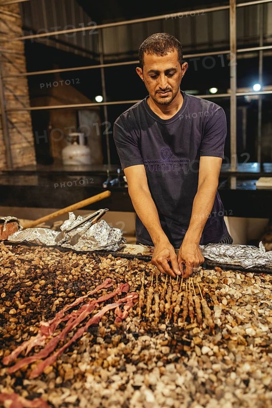 Camel restaurant, Ittin Park, Salalah, Dhofar, Oman