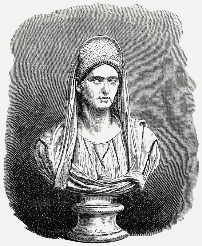 Annia Galeria Faustina Minor, 130, 175, wife Roman Emperor Marcus Aurelius
