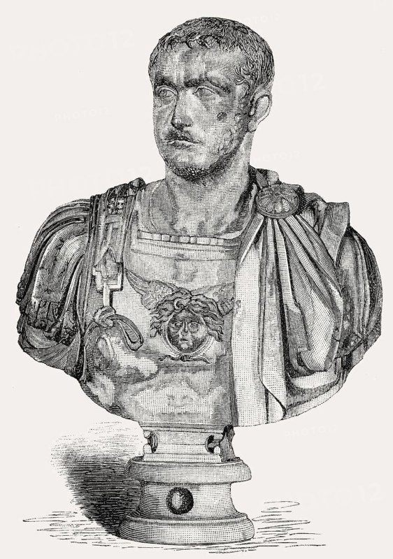Gallienus or Gallien, c. 218 – 268, Roman Emperor