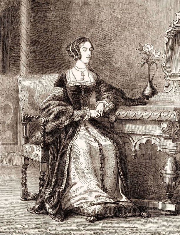 Anne Boleyn, 1501-1536, Queen of England from 1533 to 1536 as the second wife of King Henry VIII