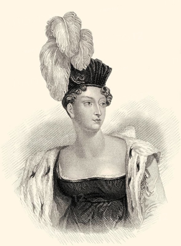 Prinzessin Charlotte Augusta von Wales, 1796-1817, das einzige Kind von König Georg IV.