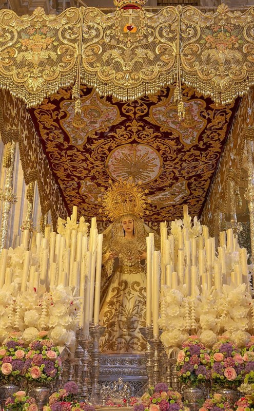 Processional table (Trono), Iglesia del Sagrario, Cathedral in Granada, Spain