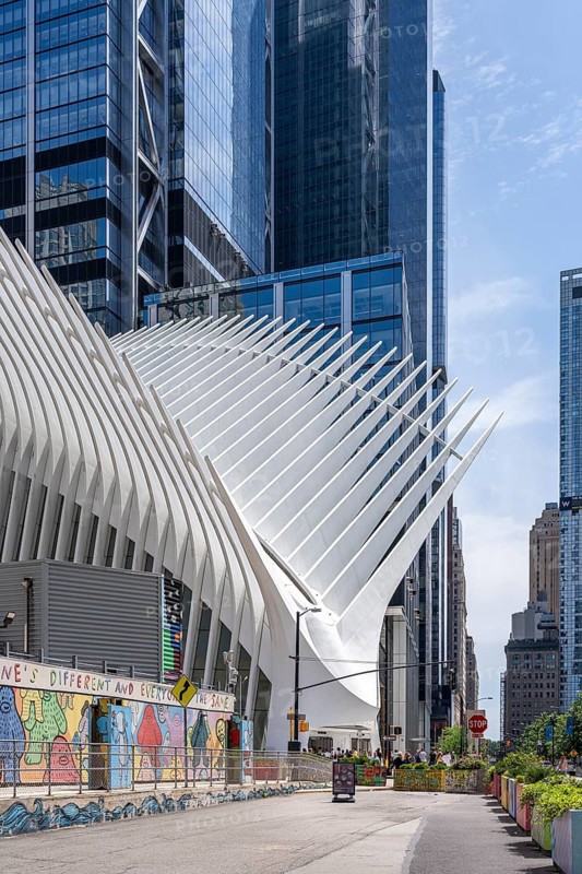 Oculus building, World Trade Center Transportation Hub, New York, USA