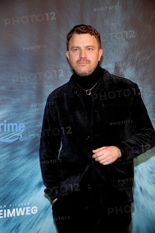 Friedrich Mücke at the premiere of FITZEKS DER HEIMWEG at the Delphi Filmpalast in Berlin on 14 January 2025