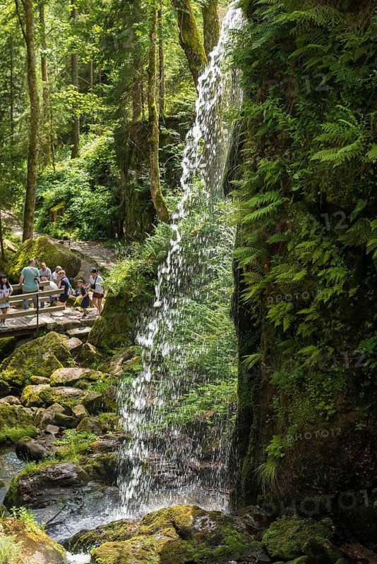 Waterfall, Menzenschwander Waterfalls, Menzenschwand, Southern Black Forest, Black Forest, Germany