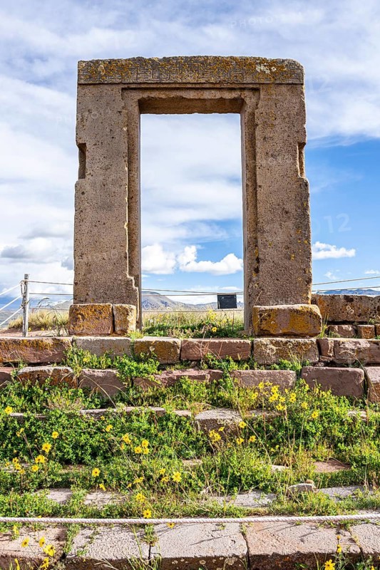 Gate of the Moon, Kalasasaya Archaeological Area, Tiwanaku, Bolivia