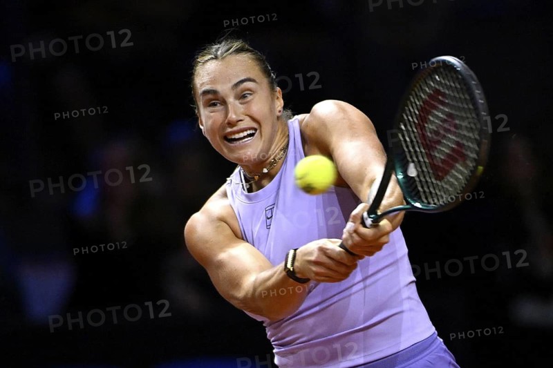 Aryna Sabalenka BLR, action, women's tennis Porsche Cup, Grand Prix, GP, Stuttgart 2025, Porsche Arena, Stuttgart, Baden-Württemberg, Germany