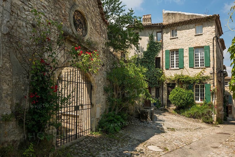Old town, Vaison-la-Romaine, Département Vaucluse, Provence, Provence-Alpes-Côte dAzur, France