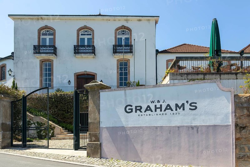 Graham's port wine lodge, Vila Nova de Gaia, Porto, Portugal