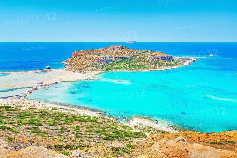 Balos bay, Gramvousa Peninsula, Chania, Crete, Greece