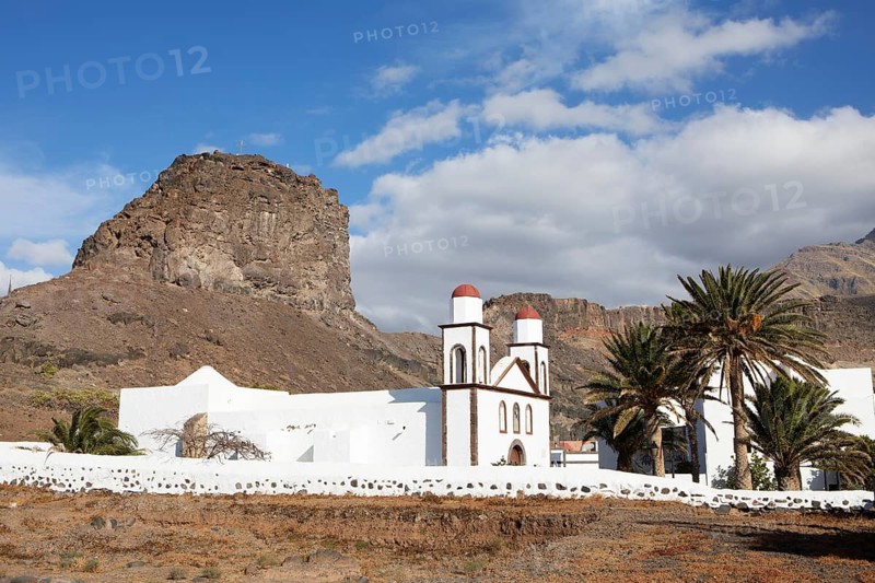 La Ermita de las Nieves, Puerto de las Nieves, Agaete, Las Palmas Province, Gran Canaria, Canary Islands, Spain