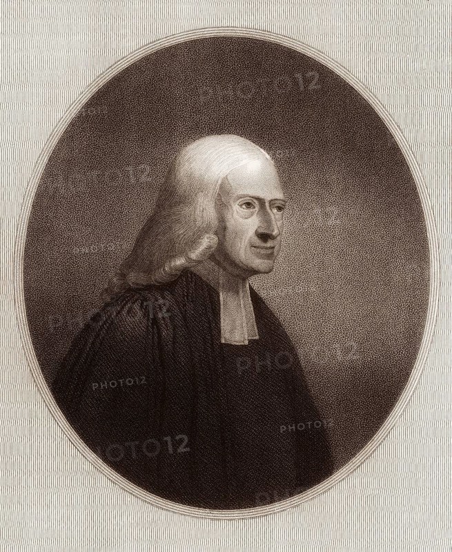 John Wesley, 1703 - 1791, an English revivalist preacher, one of the founders of the Methodist movement