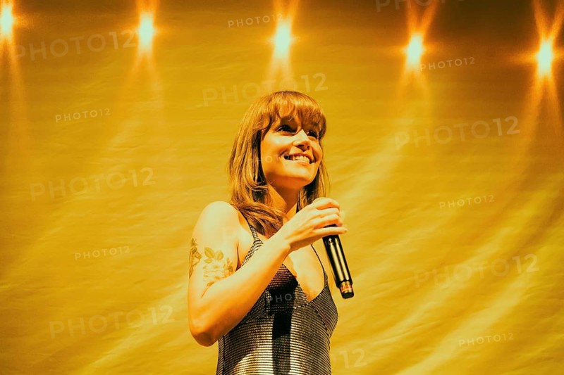 Lotte as support at Clueso Deja-Vu Tour concert at the Uber Arena in Berlin on 21.03.2026