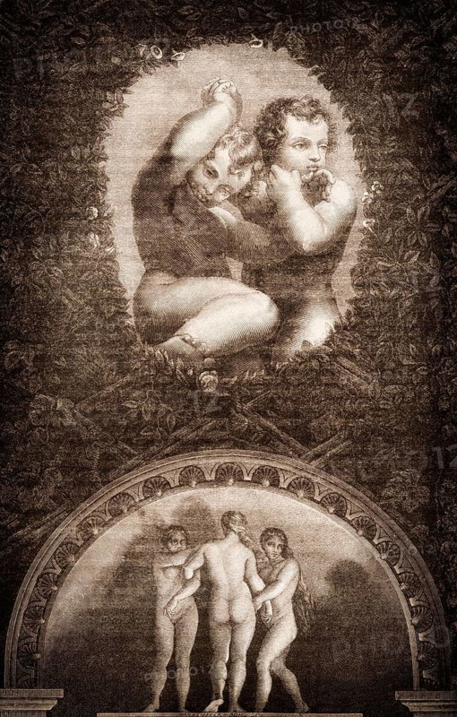 Decoration in the papal bedroom, 15th century