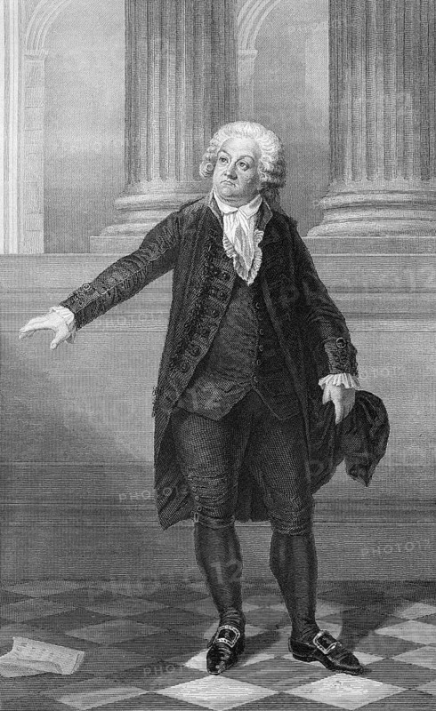Honoré Gabriel Victor de Riqueti, Marquis de Mirabeau, 1749 - 1791, a French politician, writer and publicist, Portrait von Honoré Gabriel Victor de Riqueti, Marquis de Mirabeau, 1749 - 1791, ein französischer Politiker, Schriftsteller und Publizist
