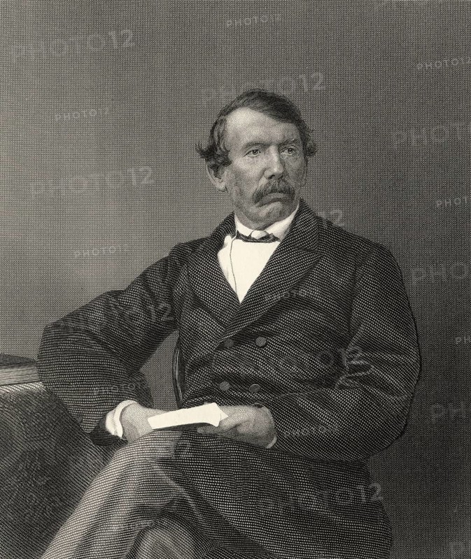 David Livingstone, 1813 - 1873, schottischer Missionar und Entdecker in Afrika