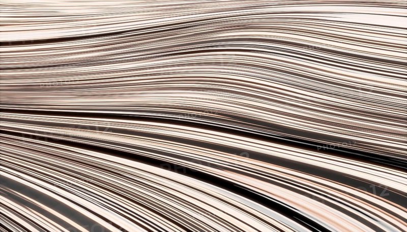 A captivating 3D render featuring fluid, wave-like patterns inspired by Ethereum's digital aesthetics The undulating lines evoke a sense of seamless technological flow