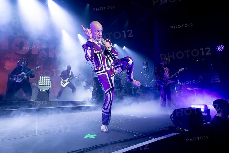 Stumpen (aka Gero Ivers), singer, rock band, D, All good things are 30! Tour, live, 20 March 2026, Columbiahalle, Berlin, Germany < english> Knorkator, rock band, All good things are 30! Tour, live, March 20th, 2026, Columbiahalle, Berlin, Germany