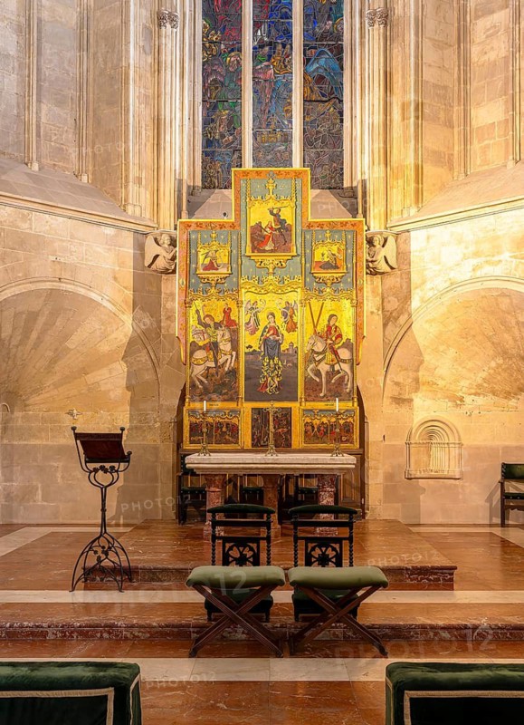 Interior design, Royal Palace Alumdaina, Palma de Majorca, Spain