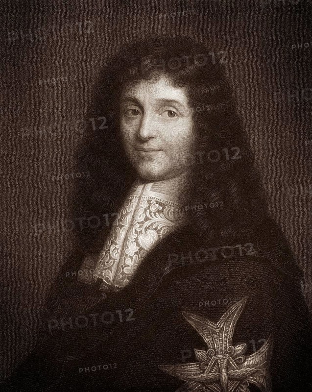 Jean-Baptiste Colbert, Marquis de Seignelay, 1619 - 1683, a French statesman and finance minister, founder of mercantilism or Colbertism