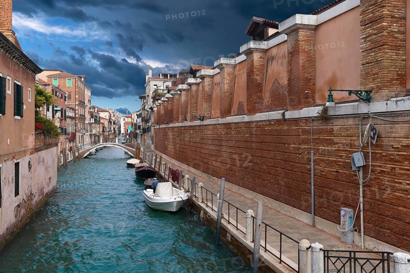 Peeled paint on wood, Venice, Italy