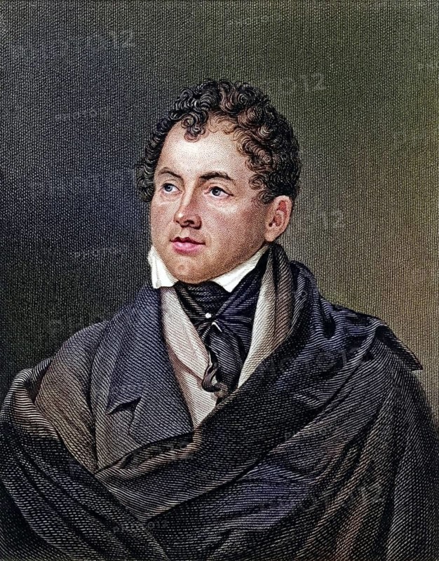 Thomas Moore (1779-1852) Irish poet and writer. Friend of Leigh Hunt, Lord John Russell and Lord Byron, whose memoirs he destroyed. Engraving from The World's Great Men (London, ca. 1870), Historical, digitally restored reproduction from a 19th century original, Record date not stated