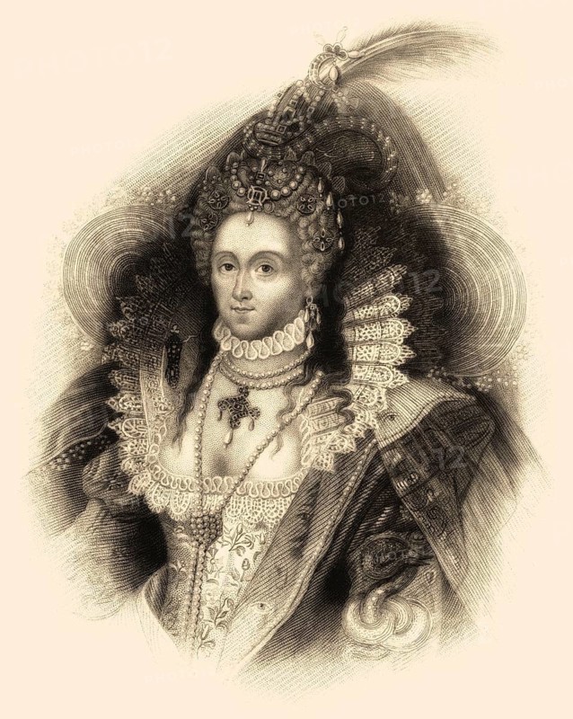 Elisabeth I., 1533 - 1603, Königin von England 1558 - 1603, Tudor-Dynastie