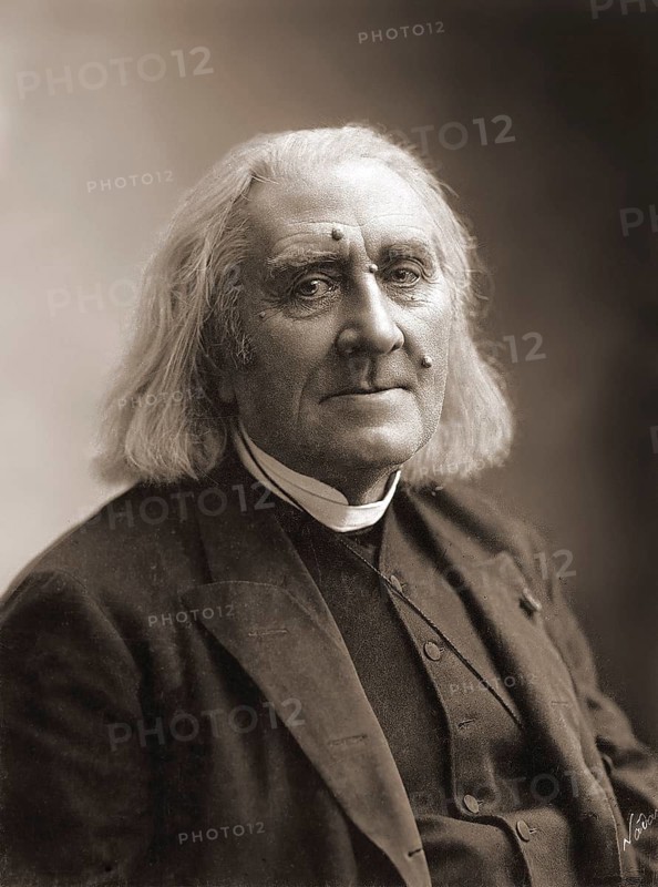 Portrait of Nadar by Franz Liszt, 1886, Austria-Hungary Franz Liszt (22 October 1811 - 31 July 1886) was an Austro-Hungarian musician, in particular a piano virtuoso, composer and writer. Historical, 19th century With around 1300 works, he was one of the most productive and outstanding composers of the 19th century. Alongside Wagner, he was the most important representative of the New German School