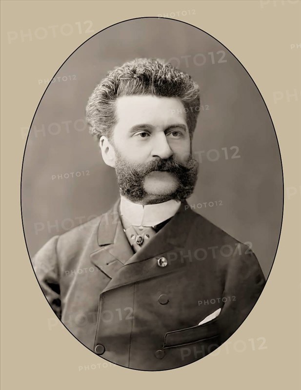 Johann Baptist Strauss II, 1825 – 1899, Austrian composer and violinist, 1879, digitally edited