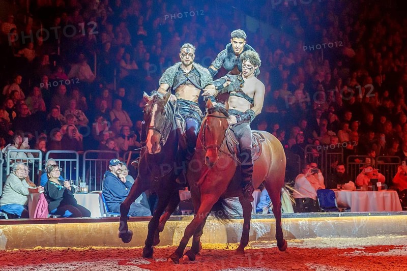 Cavalluna, horse show on Gateway to the Otherworld tour in Berlin's Uber Arena on 17.01.2026