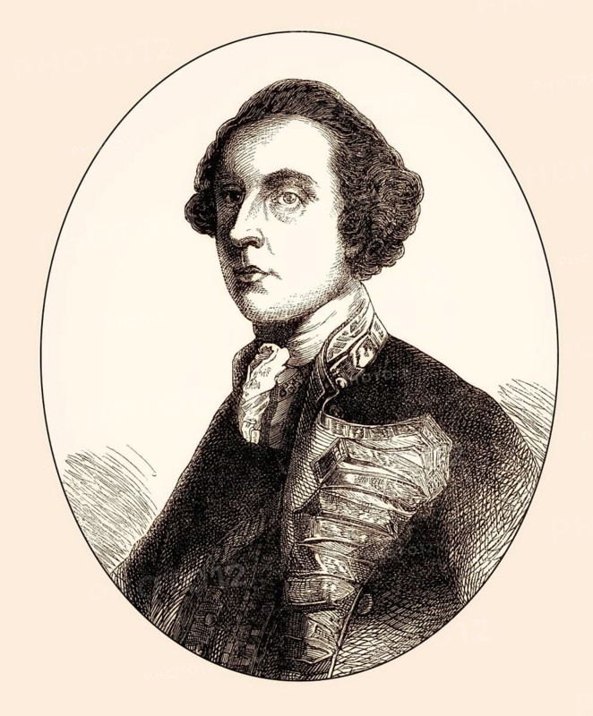 Admiral George Brydges Rodney, 1st Baron Rodney, 1718 – 1792, a British naval officer
