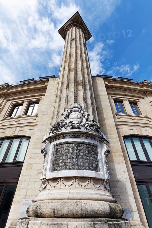 Medici Column, Colonne Médicis, 16th century astrological column, Bourse de Commerce, Pinault Collection, Paris, France