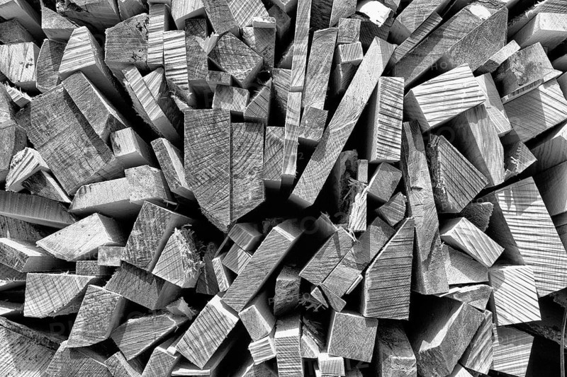 Pile of beech wood, Germany