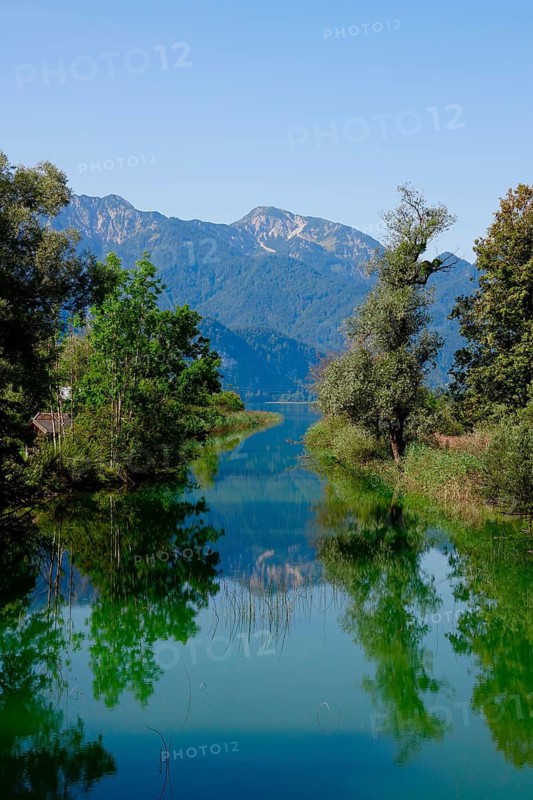 Loisach, end of August, Upper Bavaria, Bavaria, Germany